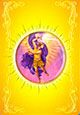 Engelkarte ziehen - Tageskarte Manjushri - Orakel der Aufgestiegenen Meister
