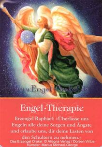Engelkarte - Engel-Therapie - Erzengel-Orakel