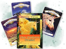 Engelkarte ziehen - Tageskarte Das Einhorn-Orakel - von Doreen Virtue