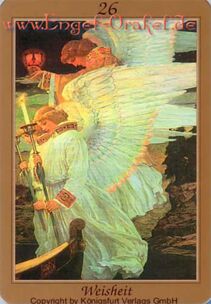 26 - Der Engel der Weisheit aus dem Engel Orakel Liebe Glück und Erfolg